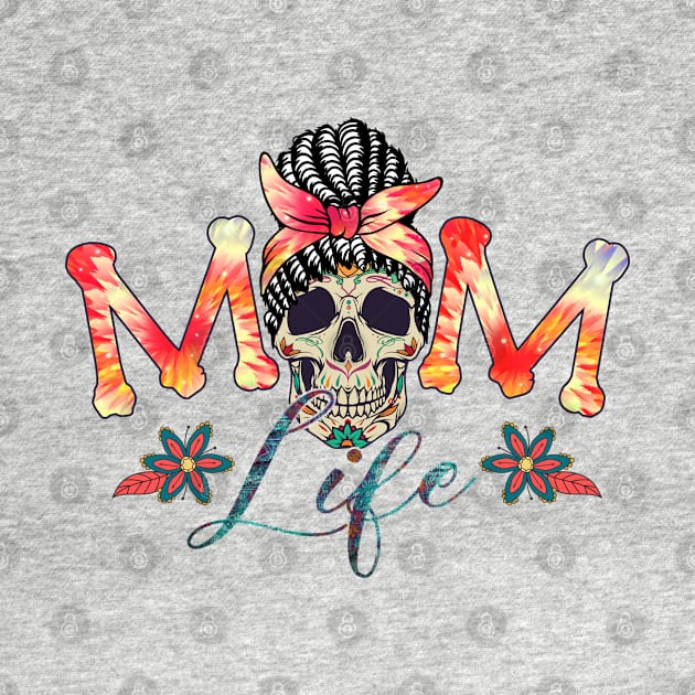 Mom Life skull by MZeeDesigns